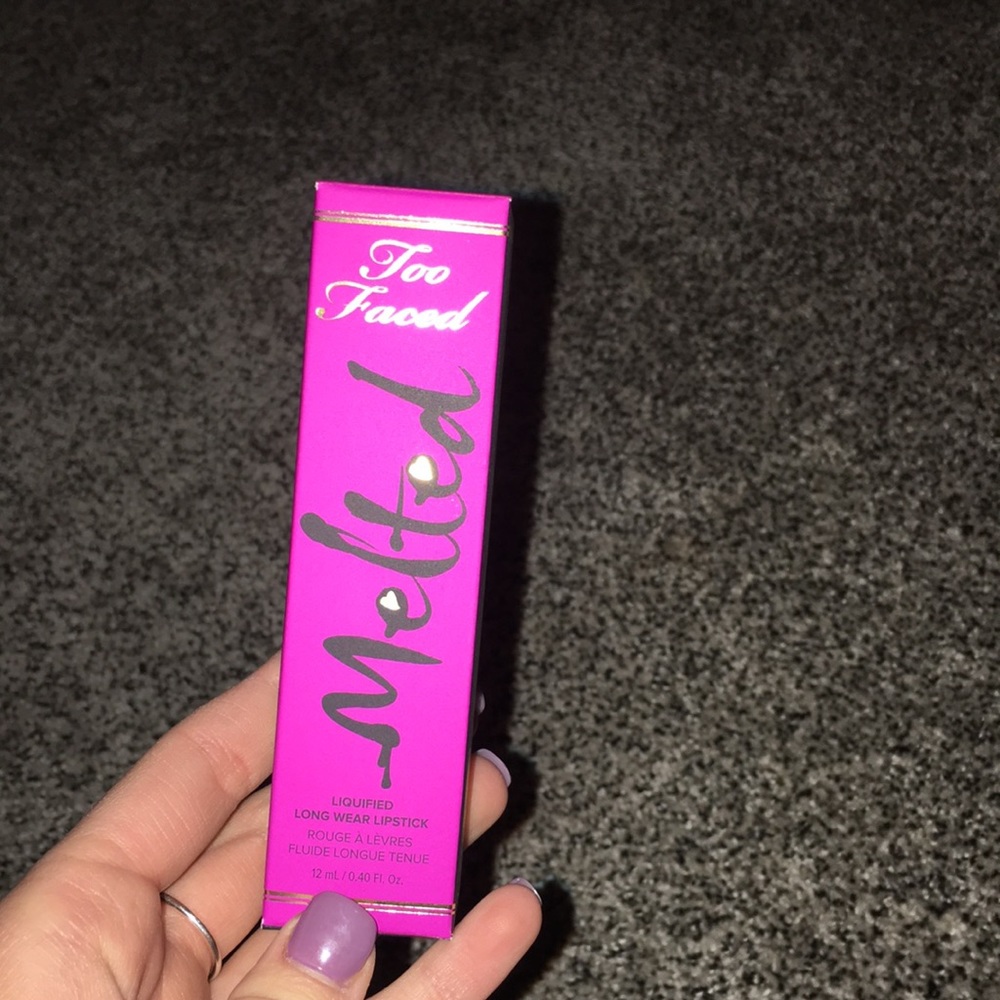 Too Faced Melted Liquified long wear lipstick